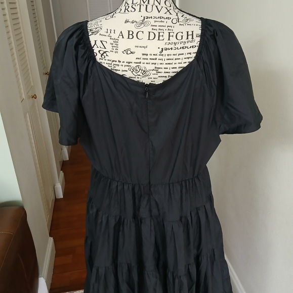 NWT STAUD Corsica Plunging Tiered Maxi Dress - Picture 9 of 11